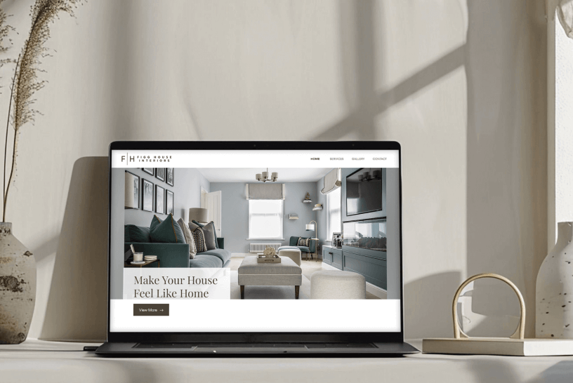 Website design of Interior Designers